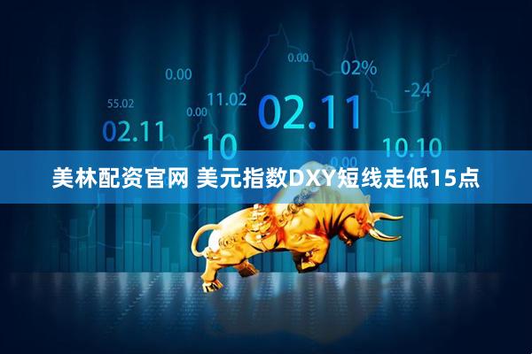 美林配资官网 美元指数DXY短线走低15点