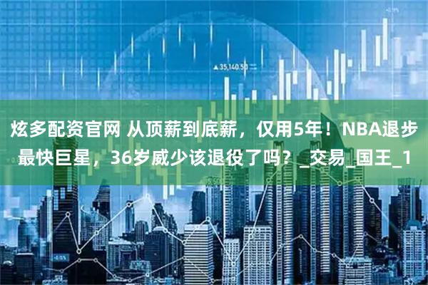 炫多配资官网 从顶薪到底薪，仅用5年！NBA退步最快巨星，36岁威少该退役了吗？_交易_国王_1