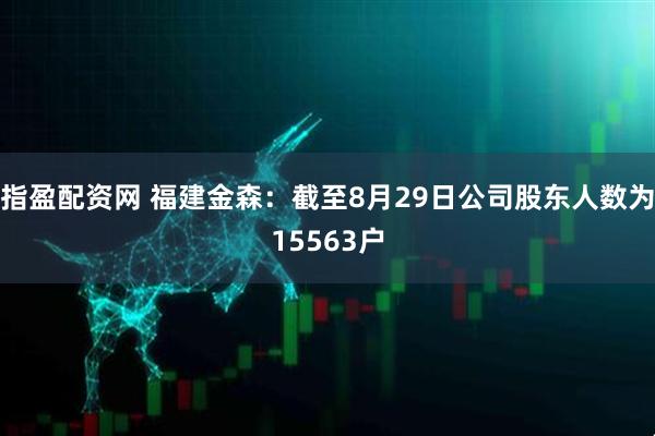 指盈配资网 福建金森：截至8月29日公司股东人数为15563户